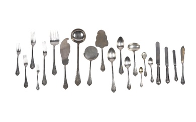 20th C Spanish silver cutlery