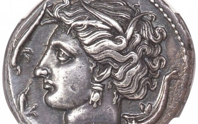 31012: SICILY. Siculo-Punic. Ca. 320-300 BC. AR tetradr