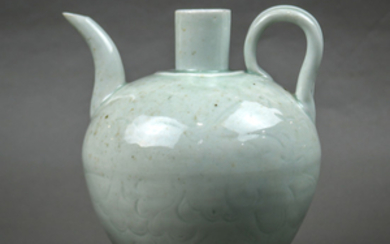 Chinese Qingbai Glazed Ceramic Ewer