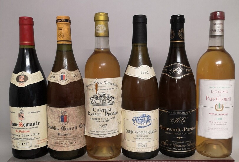6 bouteilles VINS DIVERS France comprenant... - Lot 12 - Daguerre