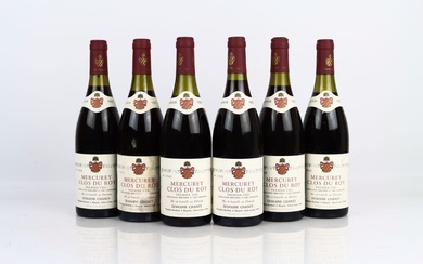 6 bouteilles de MERCUREY Clos du Roy 1er... - Lot 212 - Alexandre Landre Beaune