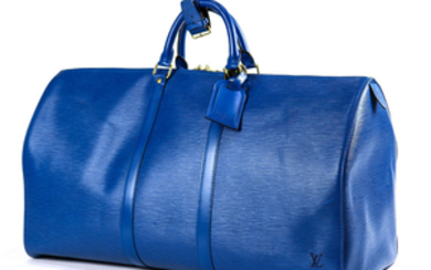 Louis Vuitton Epi Keepall travel bag