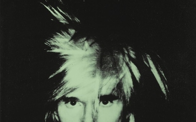 SELF-PORTRAIT (FRIGHT WIG), Andy Warhol