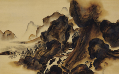 SHIBATA ZESHIN (JAPAN, 1807-1891), THE NARROW ROAD TO SHU