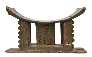 A 19th century Ashanti stool.