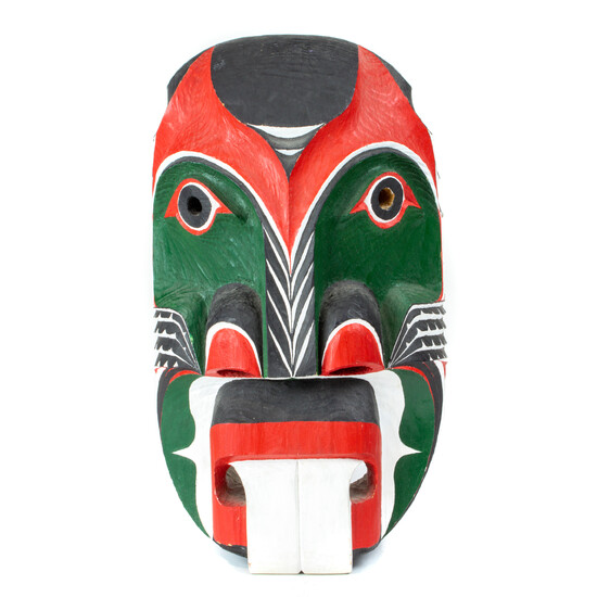 A Belvery Johnny Vancouver Island Kiwakiutl mask