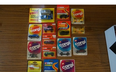 A Collection of 17 x Corgi Juniors to include Cars, Buses, H...