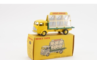 A French Dinky No: 33C "Simca Cargo Miroitier" in Yellow & G...