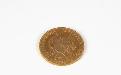 A French Gold Coin, 1910