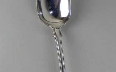 A George IV silver Kings pattern basting spoon