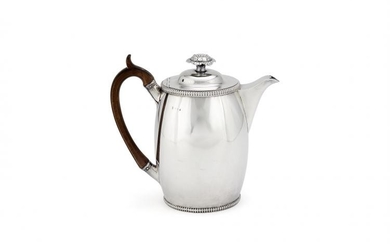 A George IV silver coffee biggin by Howard