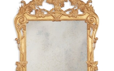 A Louis XV Style Giltwood Mirror, South of France, 19th Century
