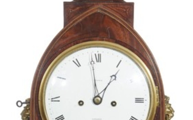 A RARE LARGE SCALE GEORGE III BRACKET CLOCK BY HENRY ARNOLD, LONDON