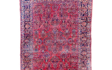 A Sarouk carpet, Persia, circa 1930 346cm x 270cm...