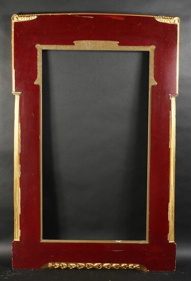 A Vienna Secessionist Style Carved Frame with Twisted