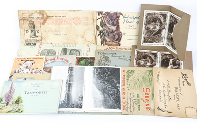 A charming selection of early 20th century souvenir photograph bundles,...