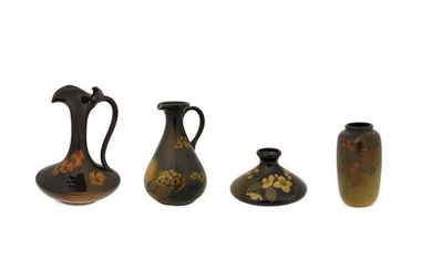 A group of Rookwood pottery