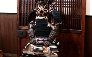 A very rare Japanese samurai armor from the Edo era in