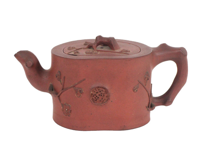 A yixing teapot and cover
