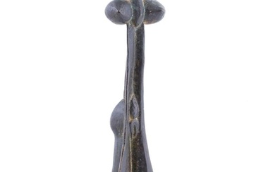ABSTRACT FEMALE BRONZE FIGURE AFTER PABLO PICASSO
