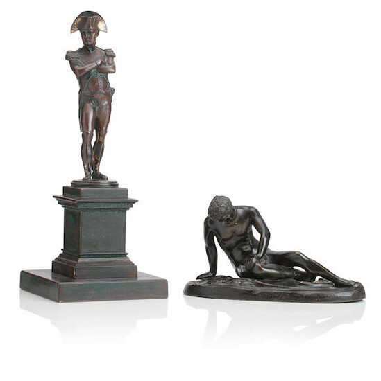 AFTER THE ANTIQUE: A LATE 19TH CENTURY FRENCH FIGURE OF 'THE DYING GAUL'
