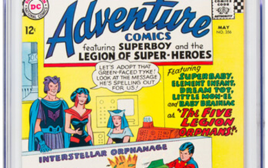 Adventure Comics #356 (DC, 1967) CGC Qualified VF/NM 9.0...