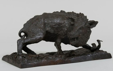 After Gesualdo Gatti (1855-1893): Wild Boar