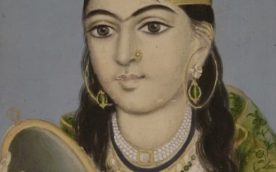 An Indian portrait painting