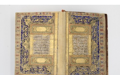 An Ottoman Qur'an written by Hafez Muhammad al-Wasfi in 1251...