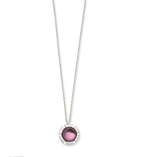 An amethyst and diamond 'Class One' pendant necklace,, by Chaumet