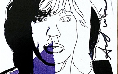 Andy Warhol (after) - Mick Jagger 7, 1975