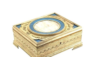 Antique 19th Century French Bronze Box