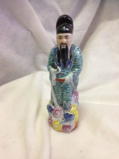 Antique Chinese Porcelain Wise Man