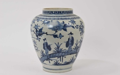 Antique Japanese Arita porcelain vase