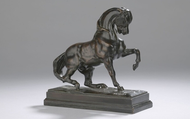 Antoine Louis BARYE (1796-1875) Le cheval... - Lot 12 - Crait + Müller