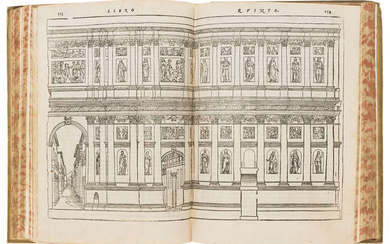 Architecture.- Vitruvius Pollio (Marcus) I Dieci Libri dell'Architettura, Venice, F.Senese & J.Chrieger, 1567.