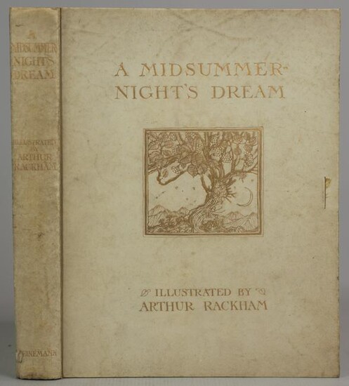 Arthur Rackham, Signed "Midsummer Night's Dream"