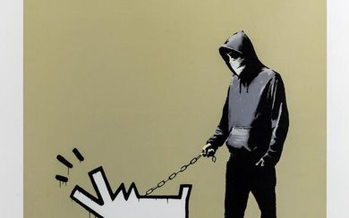 δ Banksy (b.1974) Choose your weapon (Khaki)