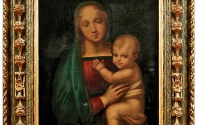 Bianchini, Virgilio: Madonna del Granduca - Kopie nach Raffael