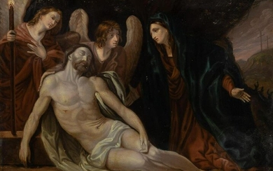 Bolognese School 17th Century The Lamentation of Christ