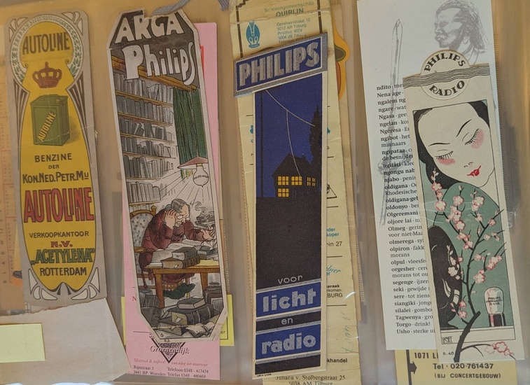 [Bookmarkers]. Collection of ±3200 bookmarkers, mostly Dutch, ±1900-2000, various shapes,...