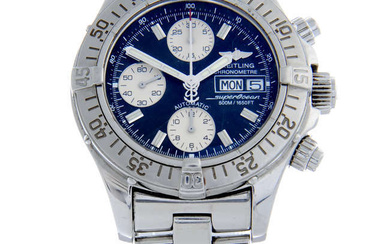 Breitling- a Superocean chronograph bracelet watch, 42mm.
