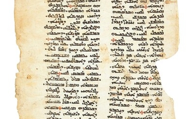 Breviary, in Syriac, decorated manuscript on parchment [Near East (probably Syria), twelfth century]