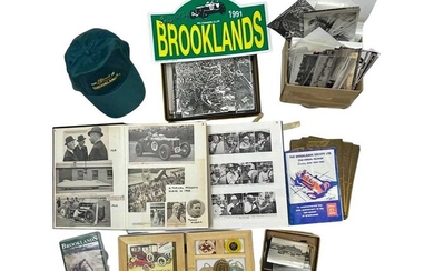 Brooklands Ephemera Offered without reserve