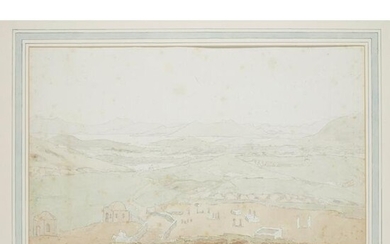 Byron, George Gordon Noel, Lord Watercolour of Athens