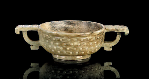 CALCIFIED JADE ARCHAICE CUP