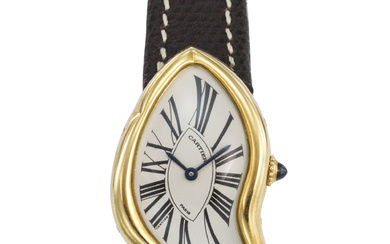CARTIER. A HIGHLY DESIRABLE AND RARE 18K GOLD LIMITED EDITION...