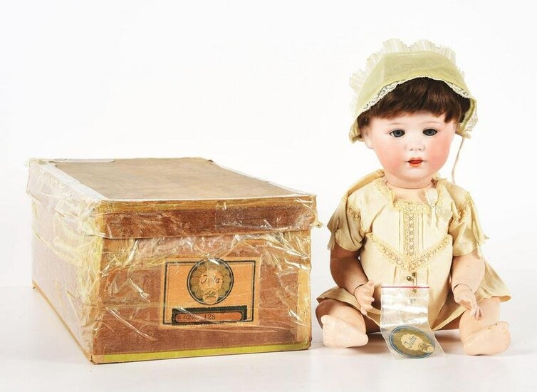 CHARMING GERMAN CHARACTER BABY IN ORIGINAL BOX.