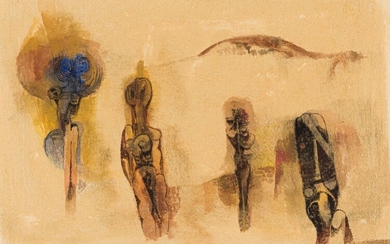 Cecil Skotnes; Figures in a Landscape