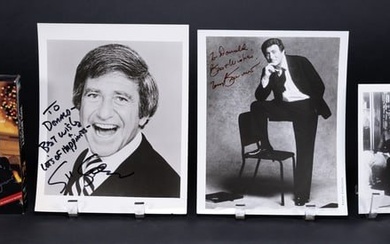Celebrity Autographed Photos & VHS Tape Tony Bennett etc Collection Group Lot